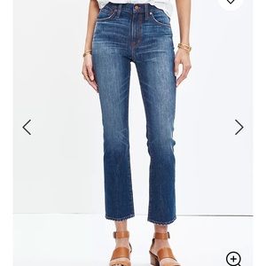 Madewell 10 inch High Riser Demi-Boot Jeans